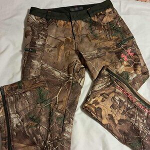 UNDER ARMOUR STORM CAMOFLAUGE PANTS PINK TRIM 4